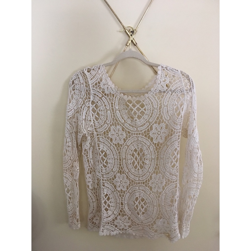 Lace long sleeve